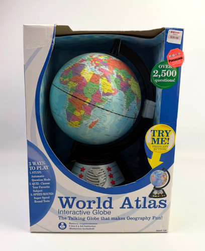 World atlas interactive - atlas, globe