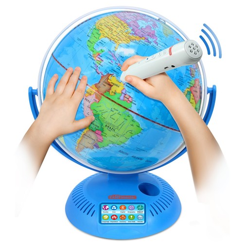 Talking globe interactive - talking,