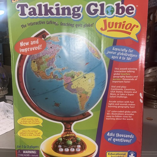 Geosafari talking globe - talking, jr